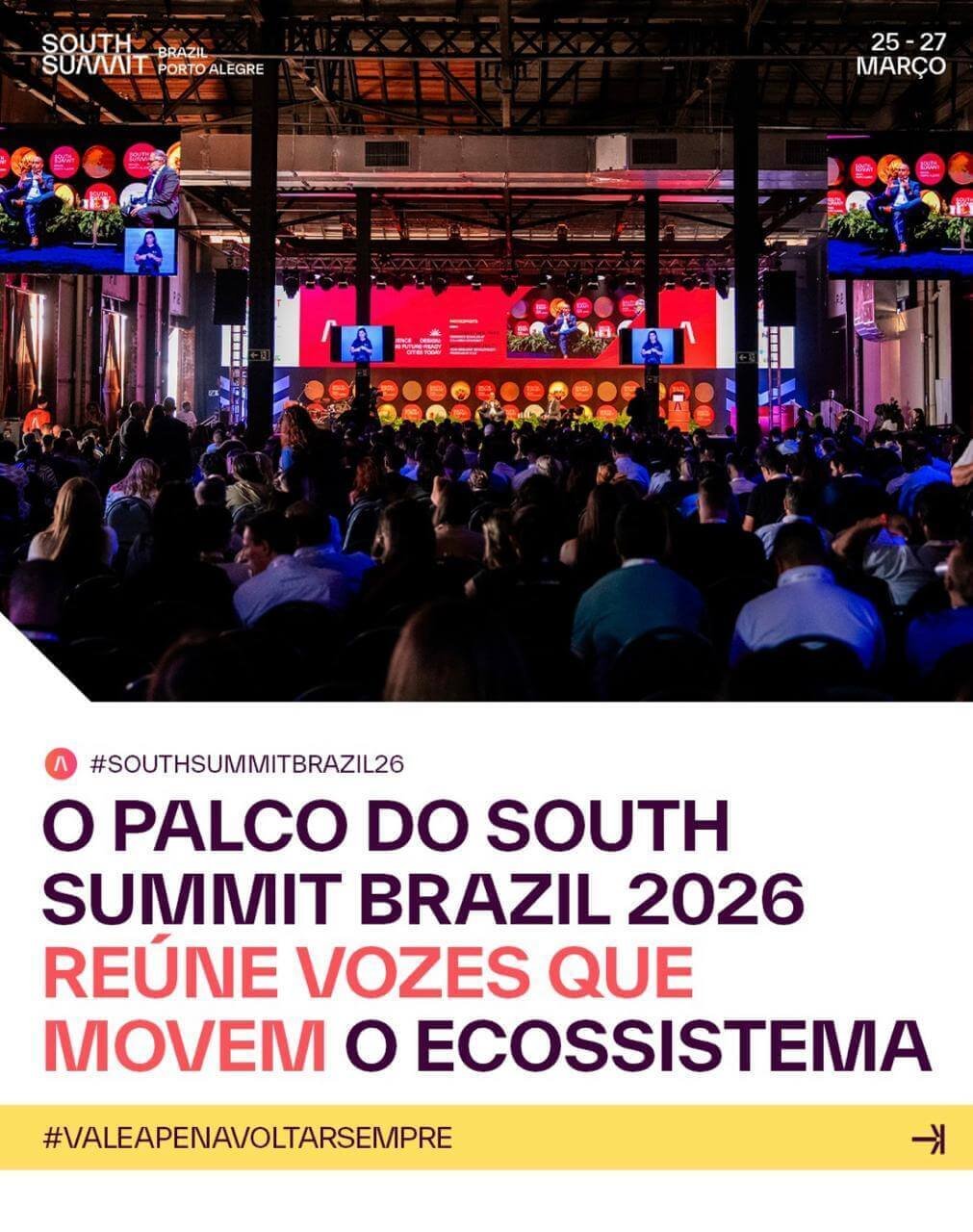 South Summit Brazil anuncia as primeiras sessões da  programação 2026